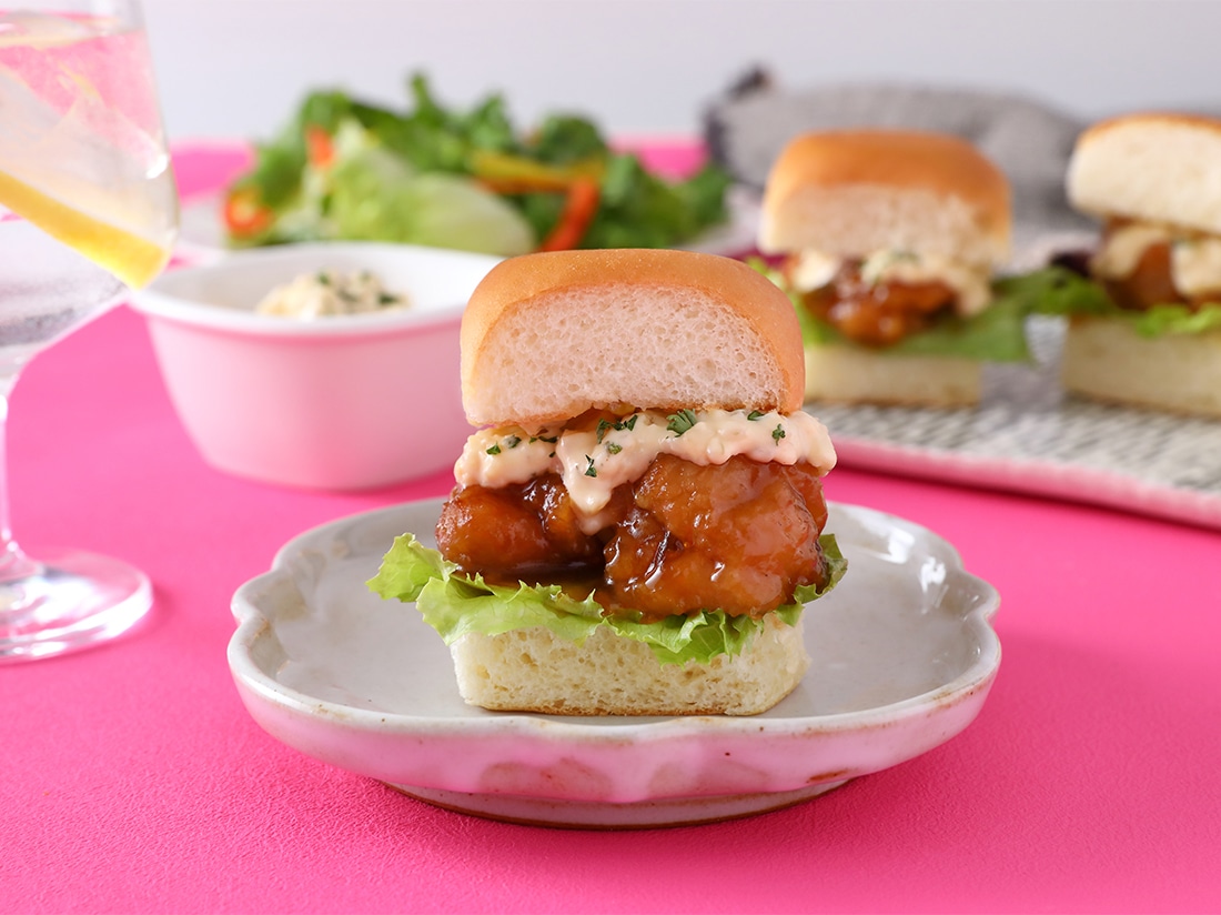 チキン南蛮スライダーの完成イメージ画像